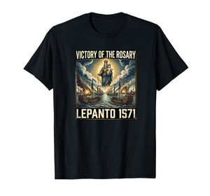 Catholic Lepanto Battle Flag 1571 Crusader T-Shirt