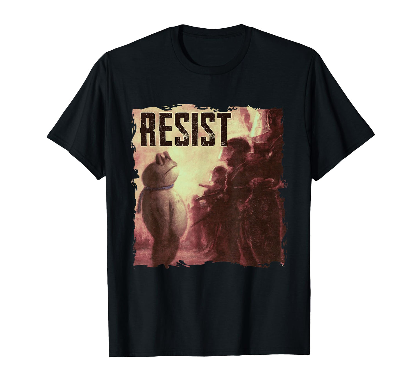 Resist Frog Protest Art Portland Activist Social Justice T-Shirt