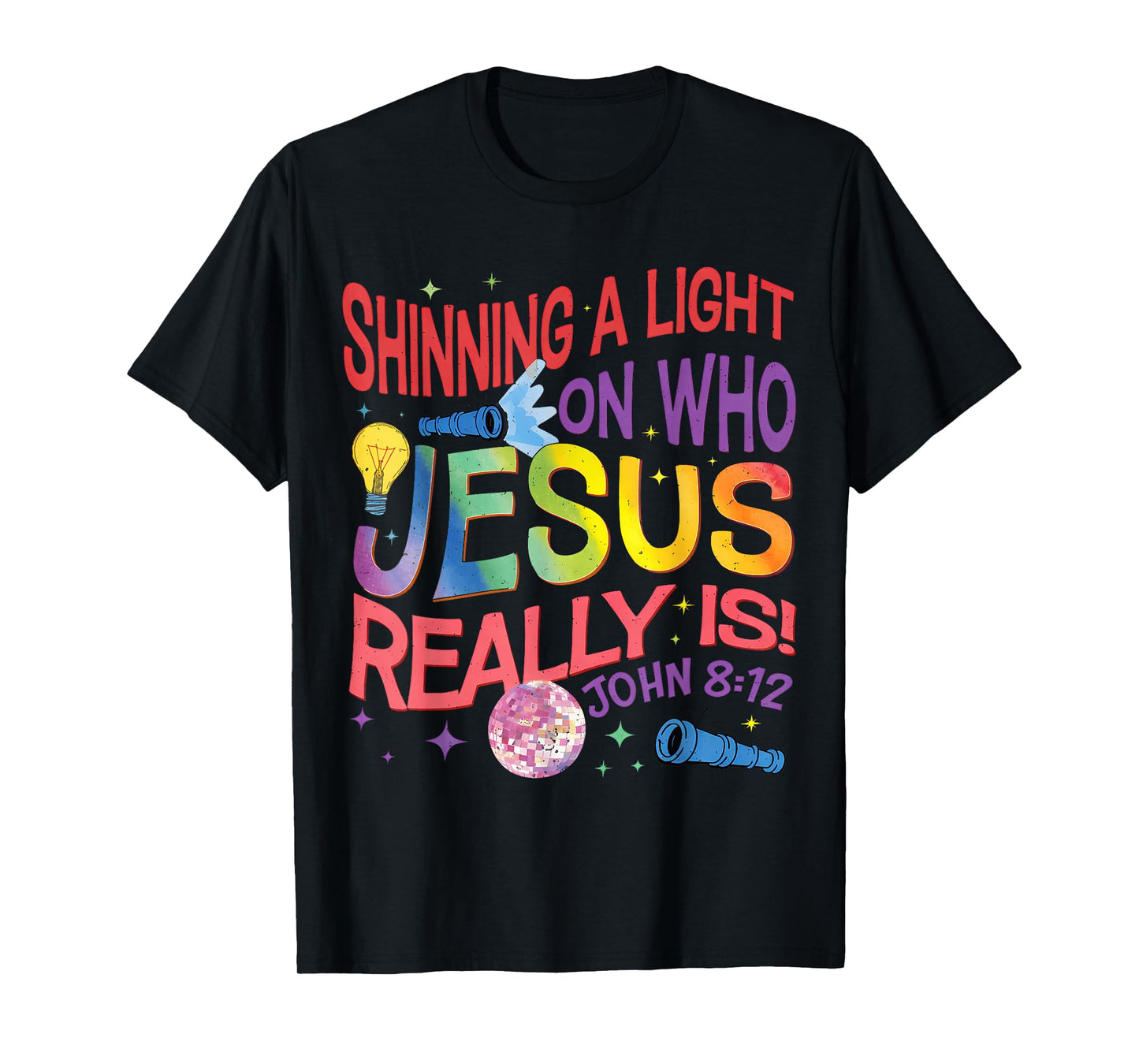 Jesus Light of The World Illumination Station VBS 2026 T-Shirt