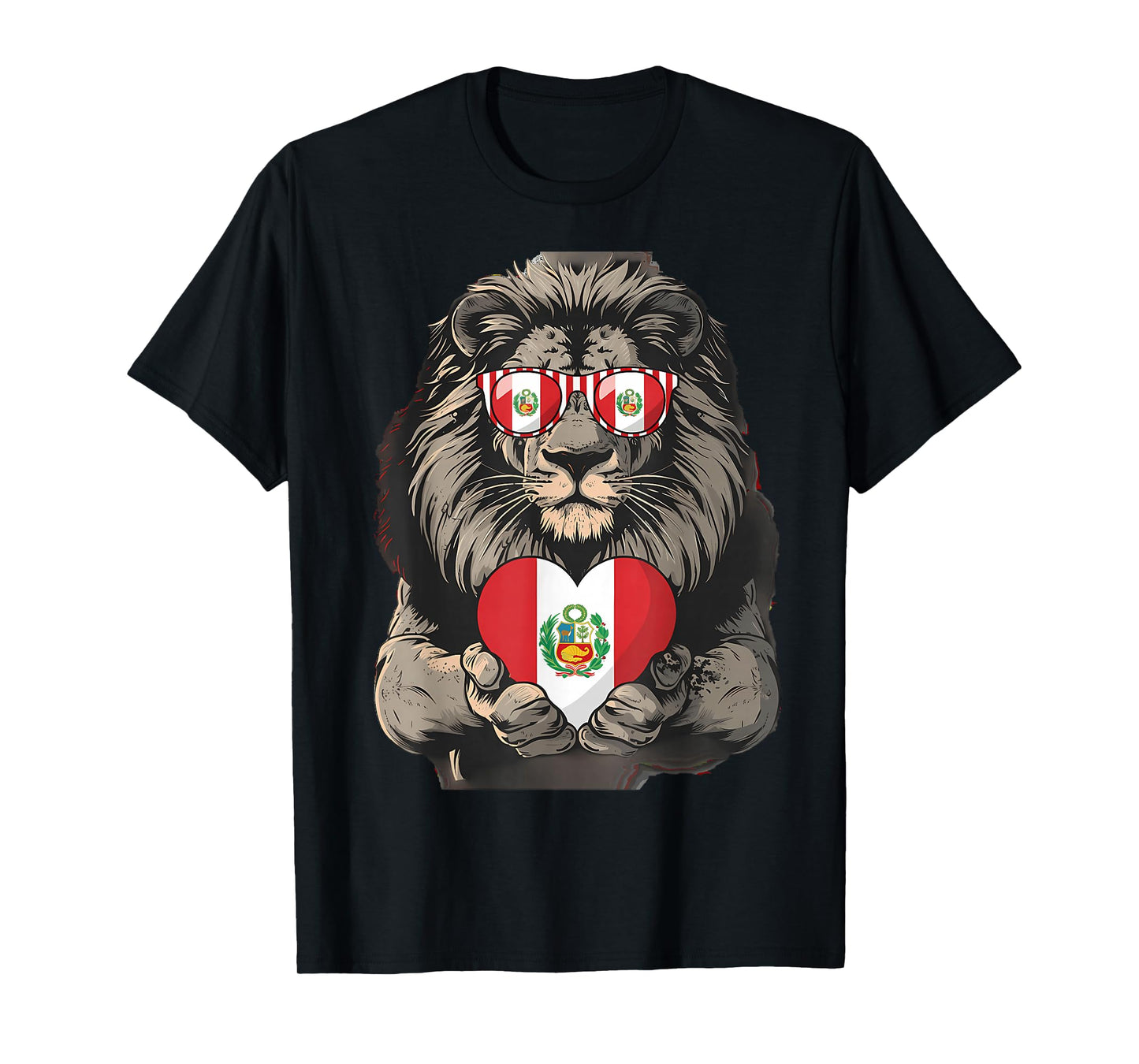 Peru Flag Peruvian Pride Peruvian Roots Peruvian Flag T-Shirt