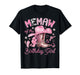 Memaw of The Birthday Girl Pink Cowgirl Western Rodeo T-Shirt