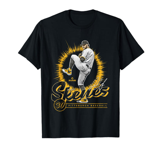 Paul Skenes | Pittsburgh MLB Baseball Players| MLBPSK305N T-Shirt