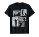 Golf Player Collage Golfer Men Dad Grandpa Coach T-Shirt