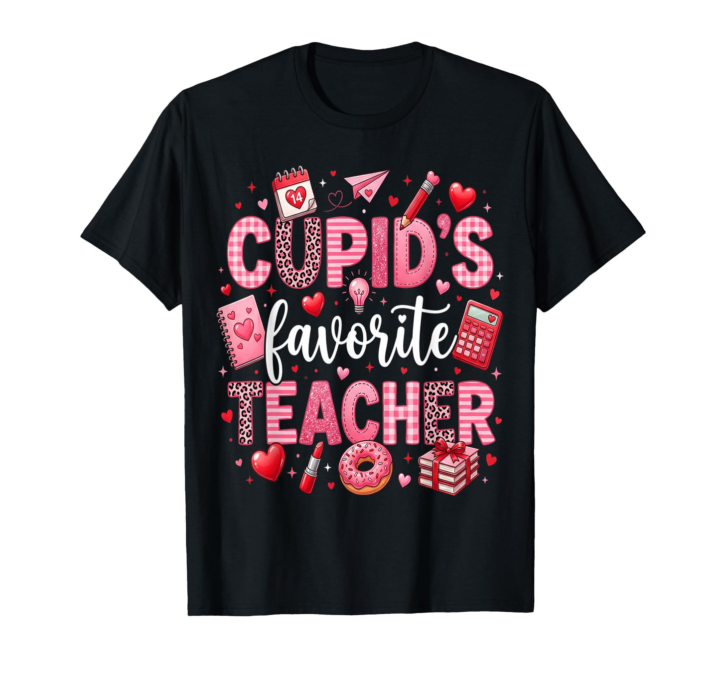 Cupid's Favorite Teacher Valentines Teach T-Shirt