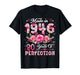 80 Year Old Made in 1946 Floral 80th Birthday Women T-Shirt