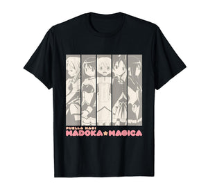 Madoka Kaname & Co Anime Strips T-Shirt