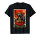 Cowboy Cat Ramen Retro Japanese Cat Gaming Noodle Teens T-Shirt