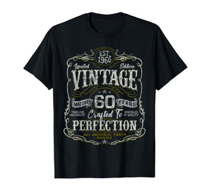 Vintage 1966 Limited Edition Shirt 60 Year Old 60th Birthday T-Shirt