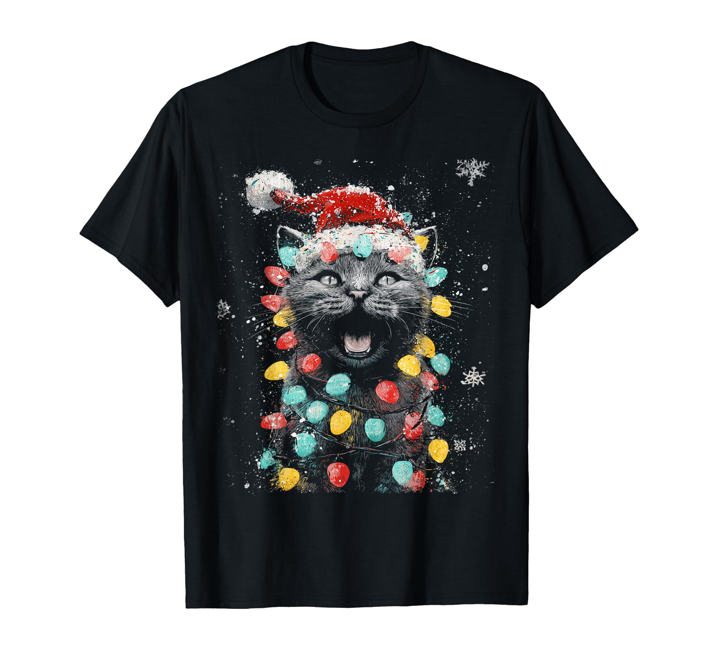 Christmas Kitten T-Shirt