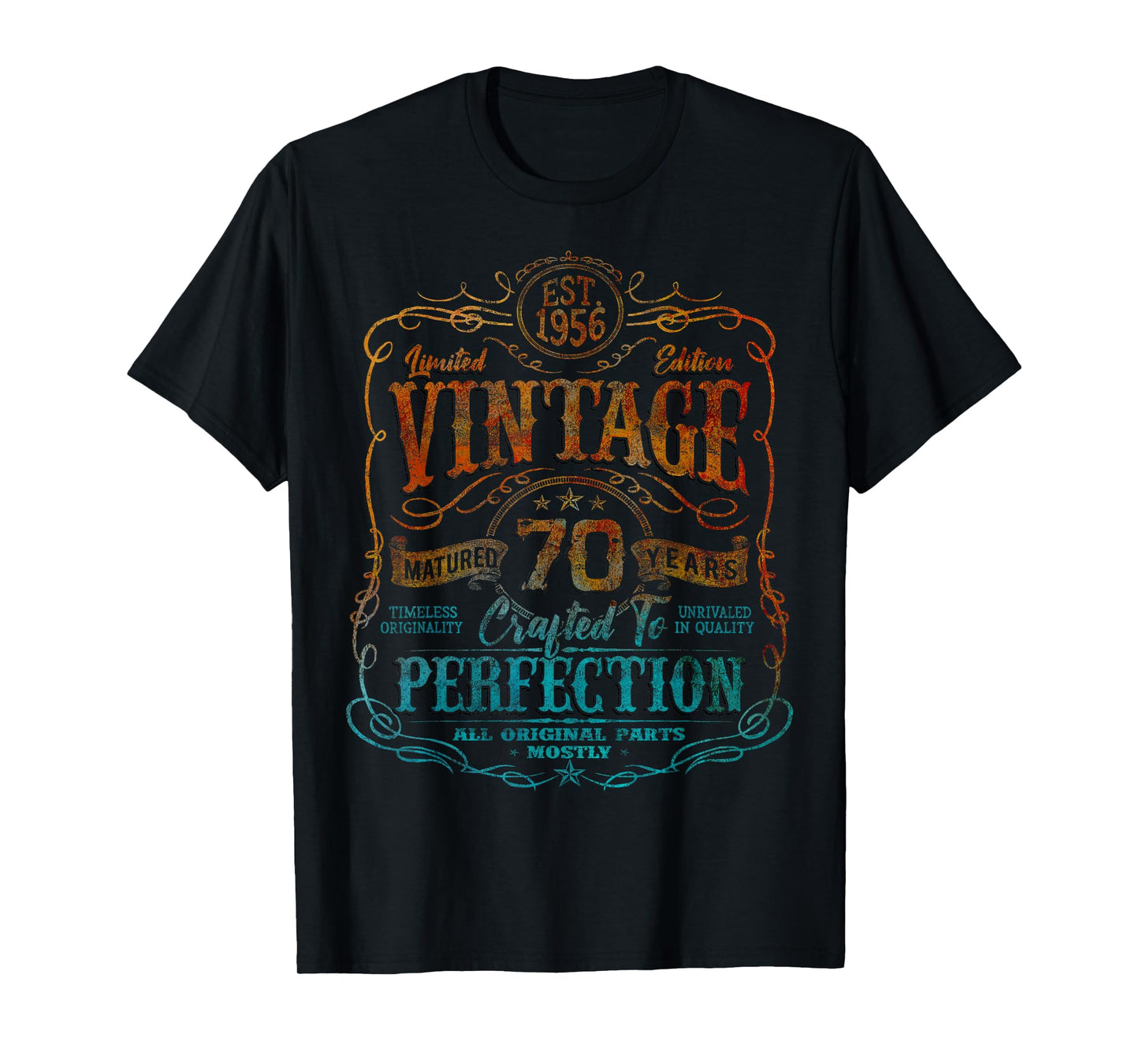 Vintage 1956 Limited Edition Shirt 70 Year Old 70th Birthday T-Shirt