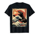 Chocolate Lab Dog Chocolate Labrador Retriever Kaiju Monster T-Shirt