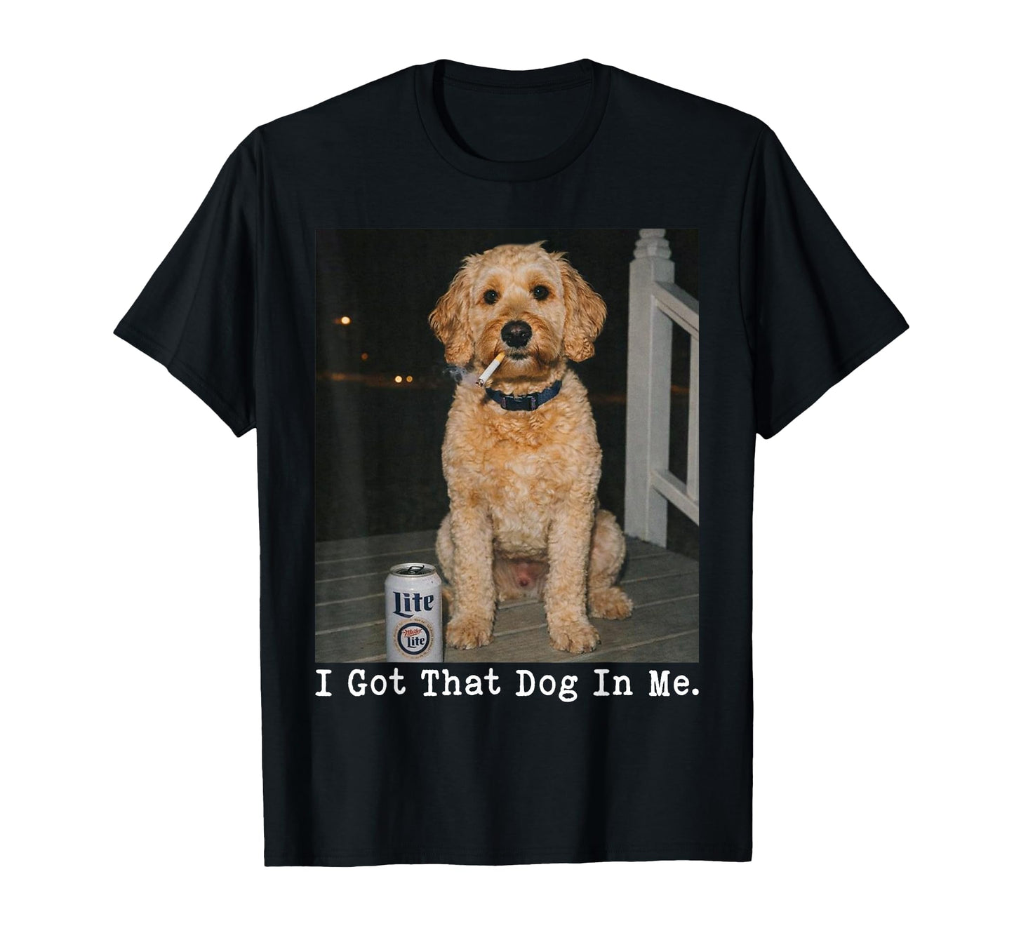 I Got That Dog in Me Funny Golden Doodle Meme Doodle Mom T-Shirt