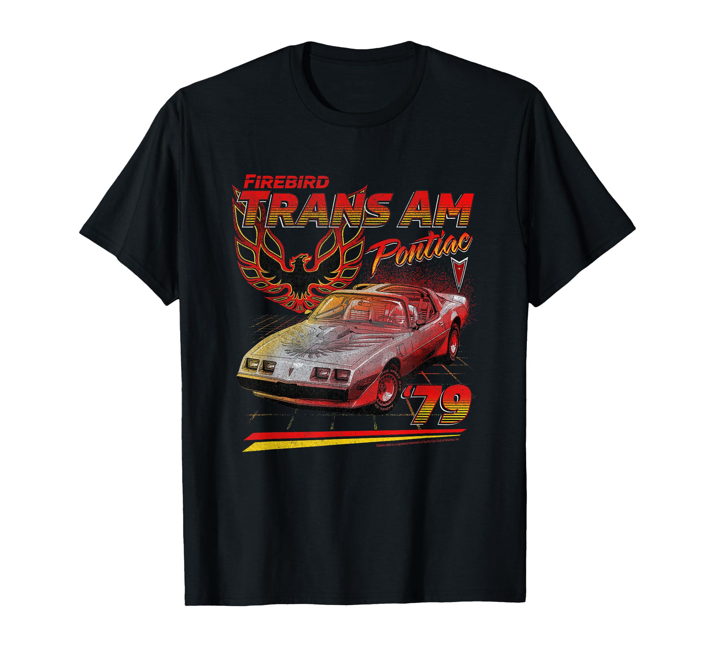 Trans Am Pontiac Firebird 1979 Retro Muscle Car Design T-Shirt