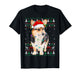 Cardigan Welsh Corgi Dog Christmas Ugly Sweater Lights Xmas T-Shirt