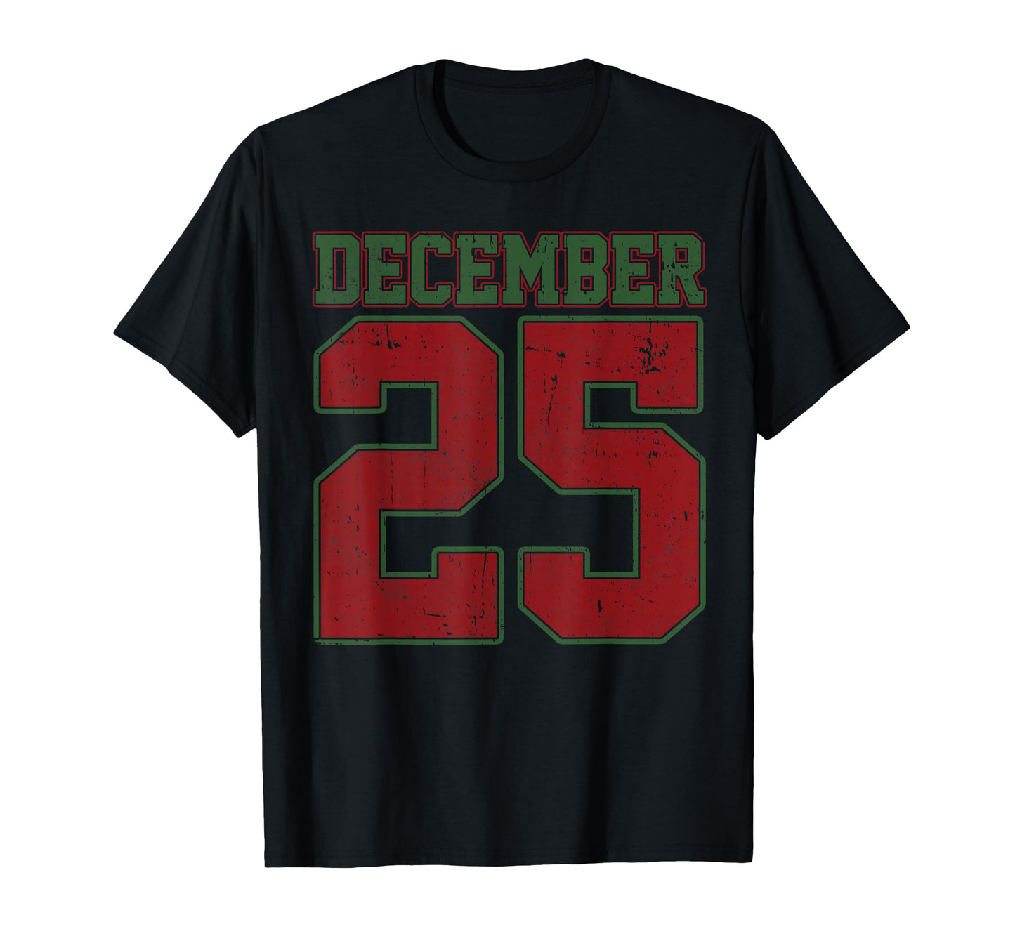 Retro Christmas Shirts Men Women December 25 Xmas Holiday T-Shirt