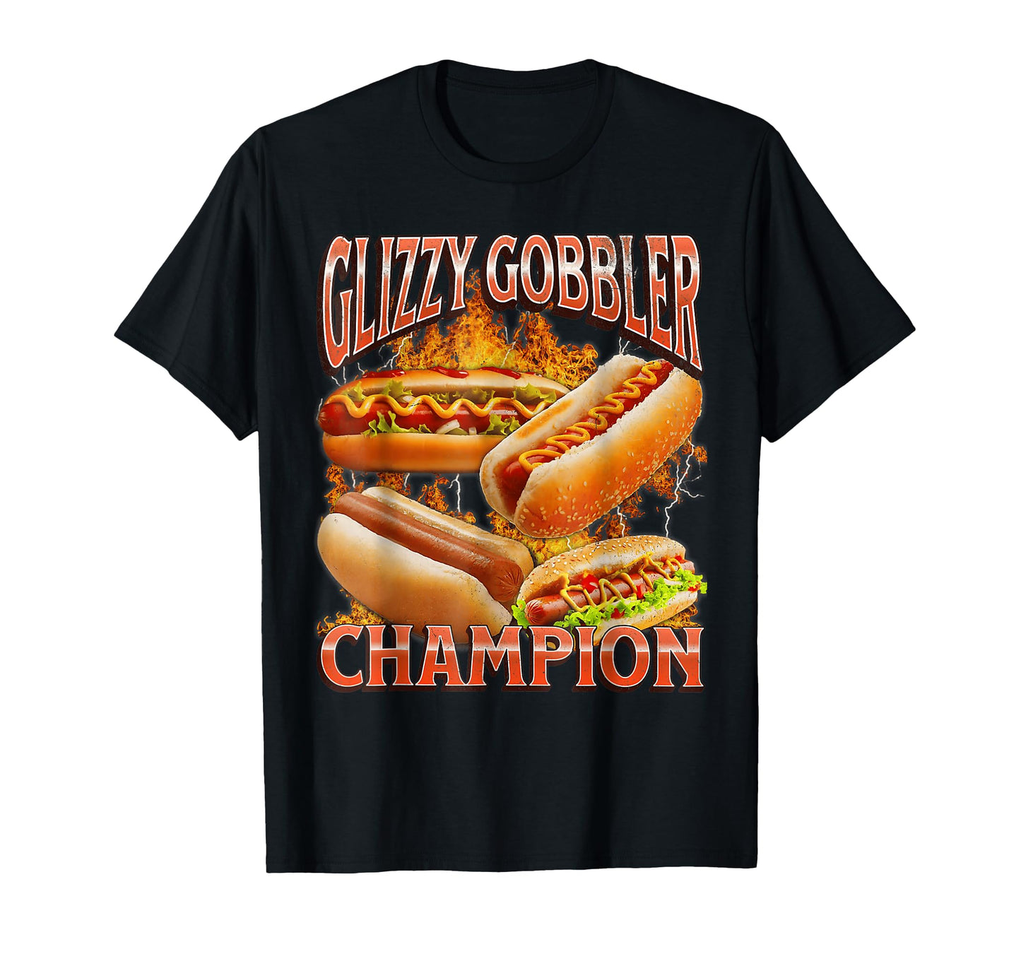 Funny Glizzy Gobbler Meme Hilarious Hot Dog Glizzy Lovers T-Shirt