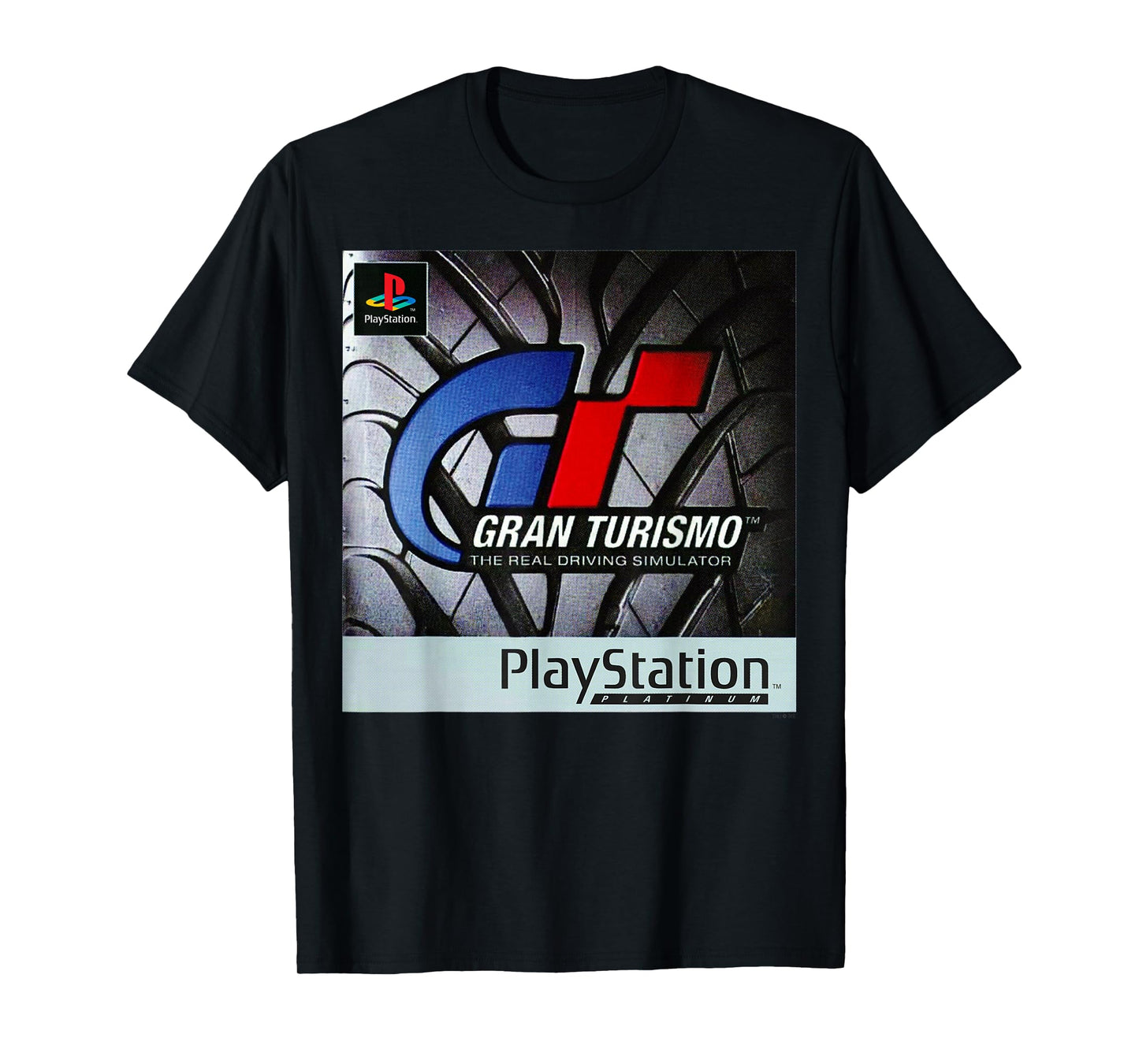 PlayStation Gran Turismo The Real Driving Simulator PS1 Art T-Shirt