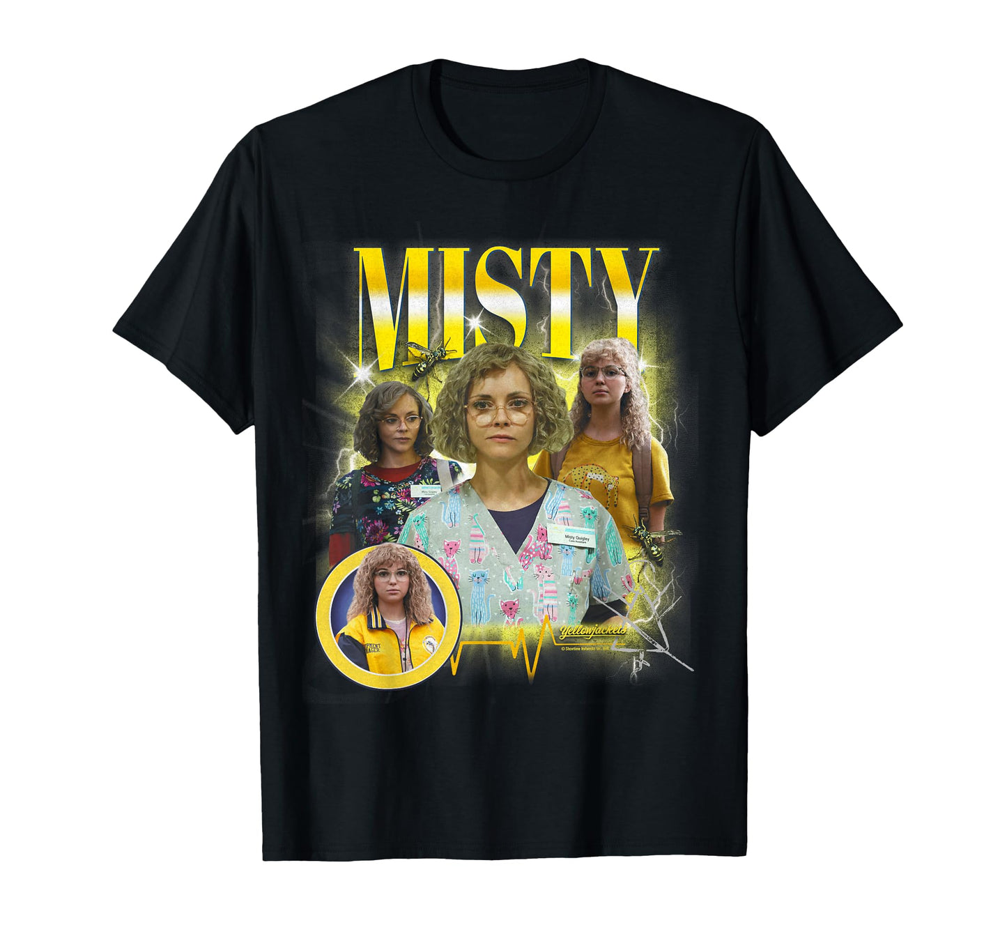 Yellowjackets Misty Heartthrob Officially Licensed T-Shirt