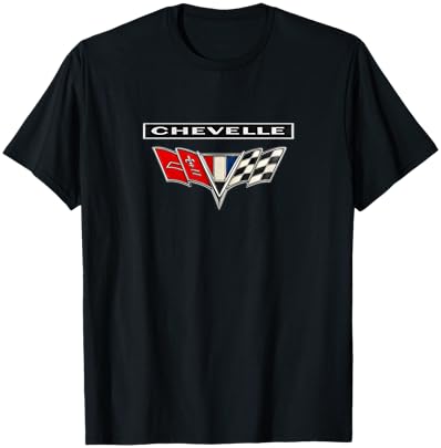 Vintage Chevelle Muscle CAR Badge, Classic CAR Emblem 1960s T-Shirt - T-Shirt | Black