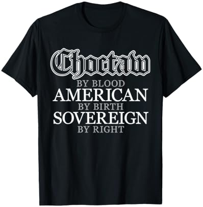 Choctaw Native American Indian T-Shirt - T-Shirt | Black