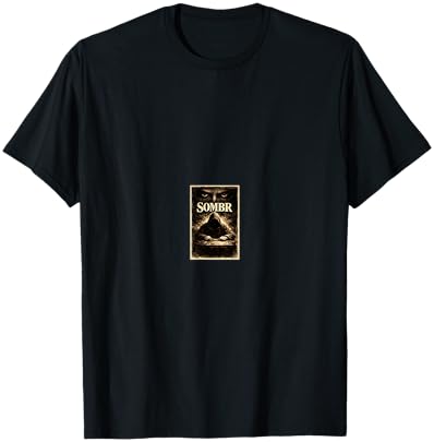 Vintage Retro 90s Sombr T-Shirt - T-Shirt | Black