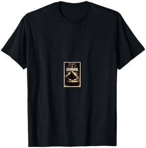 Vintage Retro 90s Sombr T-Shirt - T-Shirt | Black