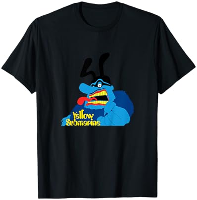 The Beatles - Yellow Submarine - Blue Meanie T-Shirt - T-Shirt | Black