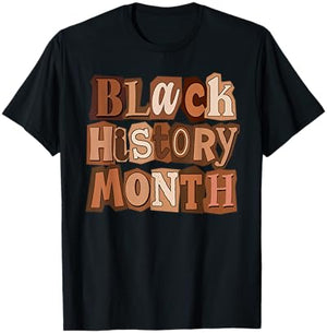 Black History Month Men Women Afro African Pride Culture T-Shirt - T-Shirt | Black