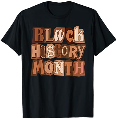 Black History Month Men Women Afro African Pride Culture T-Shirt - T-Shirt | Black