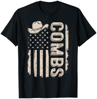 Vintage Combs Name Personalized Combs Family Reunion T-Shirt - T-Shirt | Black