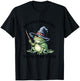 Funny No One Told Me There’d Be Math Medieval Frog Gamer T-Shirt - T-Shirt | Black