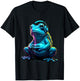 Frog Gaming Animal Video Games Funny Frog T-Shirt - T-Shirt | Black